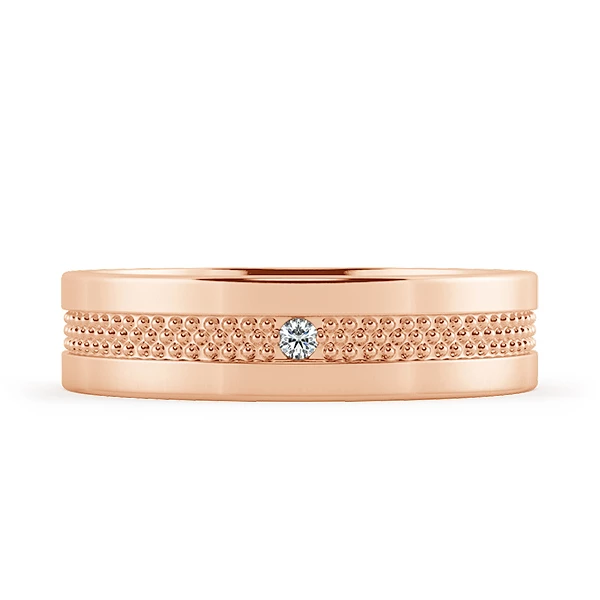 Crown Wedding Band Set NCC8001 3